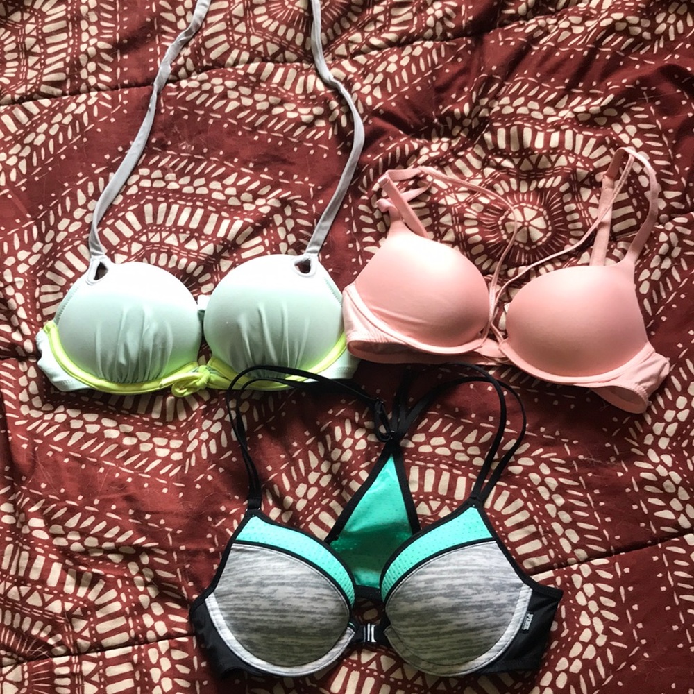 Victoria secret swimsuit, bra and sports bra